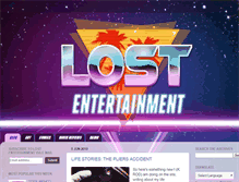 Tablet Screenshot of lostentertainment.org